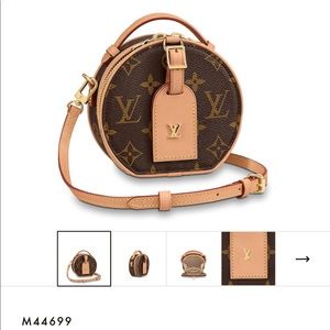 AUTHENTIC LV MINI BOITE CHAPEAU Monogram